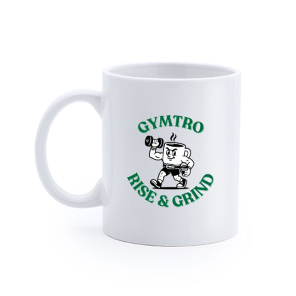 Gymtro  - Rise and Grind Ceramic Mug Thumbnail